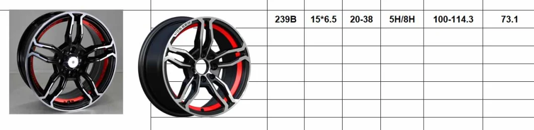 Aftermarket Alloy Wheel (ZC239)