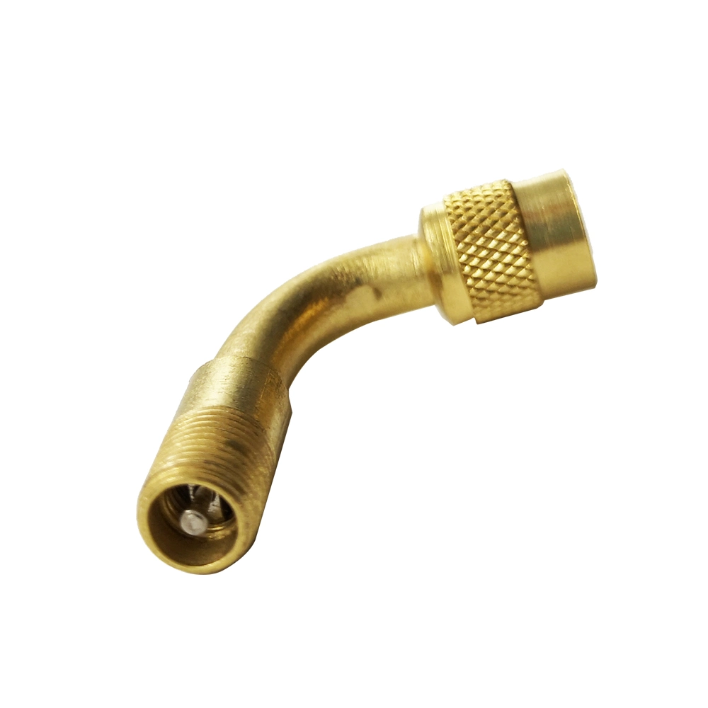 Flexible Valve Stem Extenders with 45, 90, 135 Degree Brass Tire Valve Extension Adaptor for Truck Motorcycle Bike Scooter