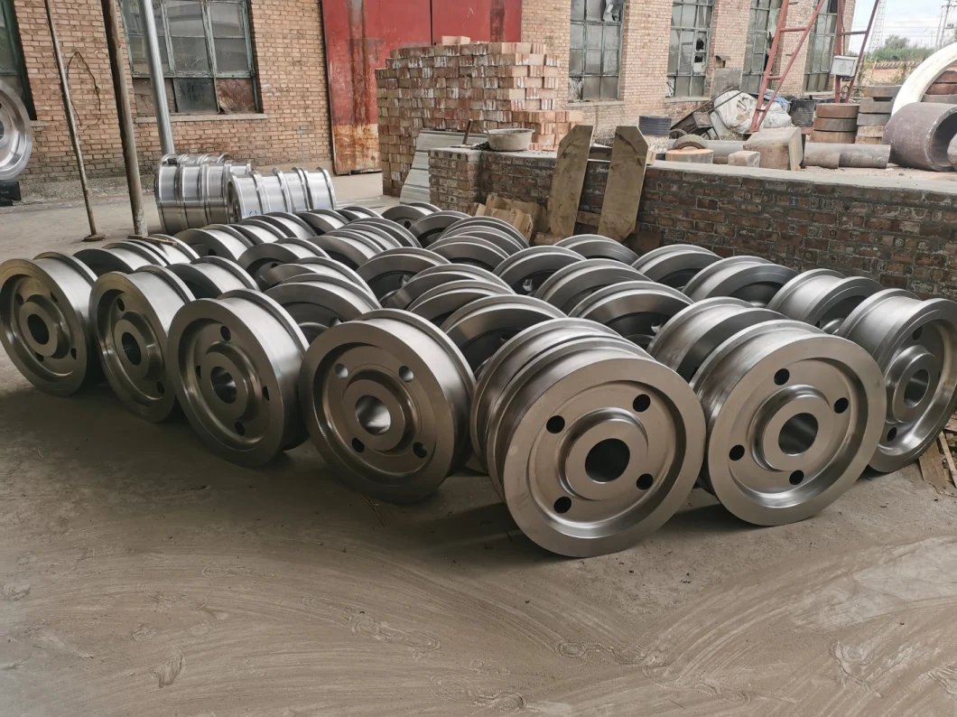 High Precision Forging Wheel Hydro Dams Gate and Crane Rail Wheel for Overhead Crane