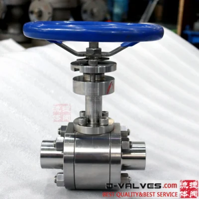 Cryogenic Ball Valve Extension Stem DN32 300lb Butt Welding Stainless Steel F304L