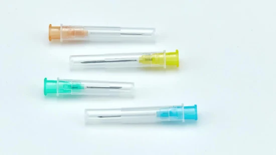 Berpu One-Time Use Hypodermic Needle 20gx2 0.9X50mm Transparent Cap PP Hub CE ISO FDA